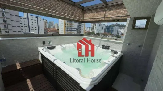Casa de Condomínio com 4 Quartos para venda ou aluguel, 260m² no Campo Grande, Santos