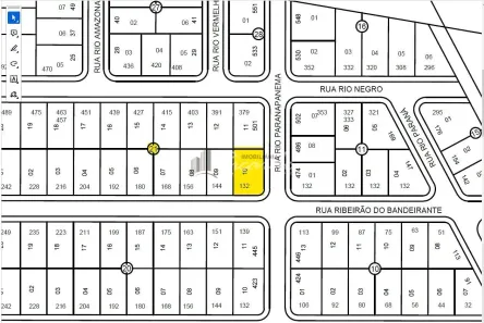 Terreno / Lote / Condomínio à venda, 292m² no Jardim Califórnia, Sabáudia