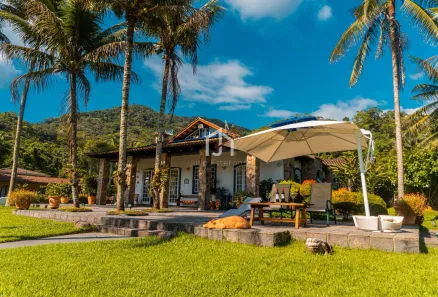 Casa de Condomínio com 7 Quartos para venda ou aluguel, 750m² no Praia Dura, Ubatuba