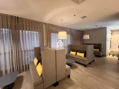 Flat com 1 Quarto para alugar, 37m² no Pompéia, Santos