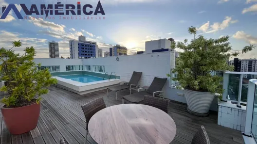 Apartamento com 2 Quartos para alugar, 61m² no Manaíra, João Pessoa