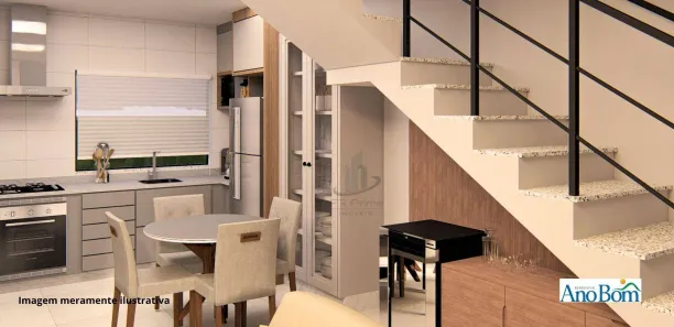 Casa de Condomínio com 2 Quartos à venda, 70m² no Parque Independência, Barra Mansa