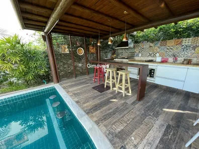 Casa de Condomínio com 4 Quartos para alugar, 450m² no Catu de Abrantes (Abrantes), Camaçari