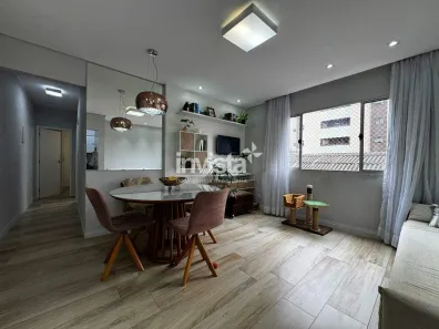 Apartamento com 2 Quartos à venda, 58m² no Encruzilhada, Santos