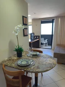 Flat com 1 Quarto para alugar, 40m² no Ponta Negra, Natal