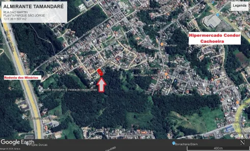 Terreno / Lote / Condomínio à venda, 507m² no Parque São Jorge, Almirante Tamandaré