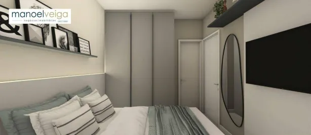 Apartamento com 1 Quarto para venda ou aluguel, 24m² no Alto da Rua XV, Curitiba