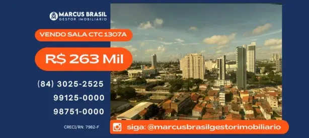 Conjunto Comercial / Sala à venda, 32m² no Lagoa Nova, Natal