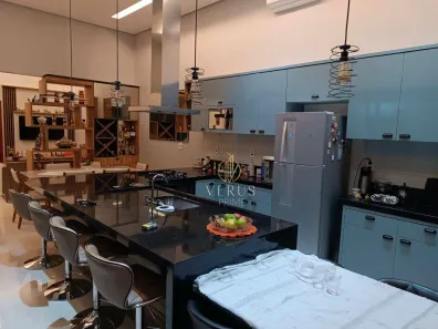 Casa de Condomínio com 3 Quartos para venda ou aluguel, 200m² no Jardim Suécia, Mogi Guaçu
