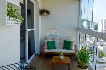 Apartamento com 3 Quartos à venda, 96m² no Jardim Las Palmas, Guarujá