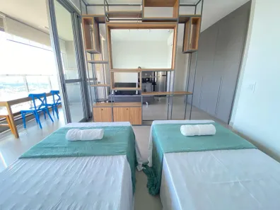 Studio com 1 Quarto para alugar, 51m² no Alto da Boa Vista, Ribeirão Preto