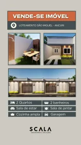 Casa com 2 Quartos à venda, 89m² no Ancuri, Fortaleza