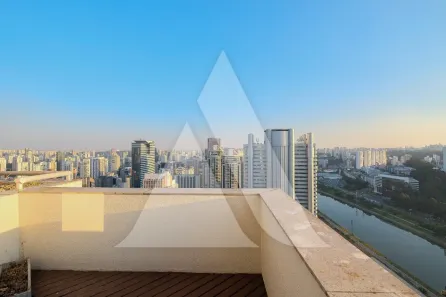 Cobertura com 2 Quartos para alugar, 210m² no Cidade Monções, São Paulo