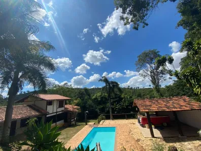 Fazenda / Sítio / Chácara com 2 Quartos à venda, 140m² no Condomínio Recanto dos Pássaros (Justinópolis), Ribeirão das Neves