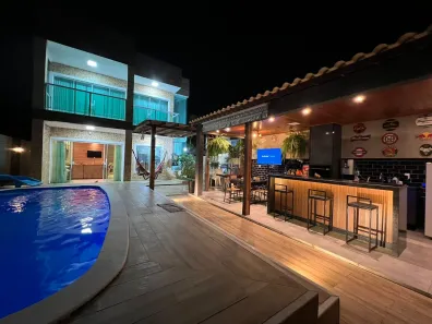 Casa de Condomínio com 4 Quartos à venda, 250m² no Arembepe (Abrantes), Camaçari