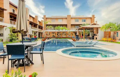 Casa de Condomínio com 4 Quartos à venda, 136m² no Itacimirim (Monte Gordo), Camaçari