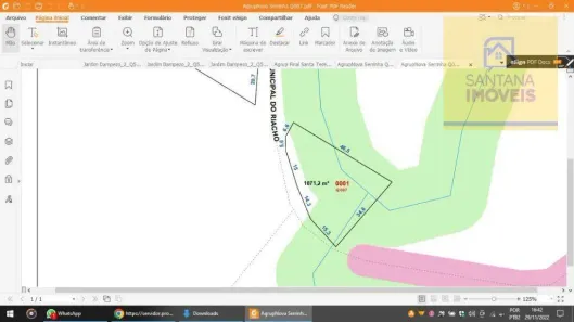Terreno / Lote / Condomínio à venda, 1071m² no Jardim Bela Vista, Balsa Nova
