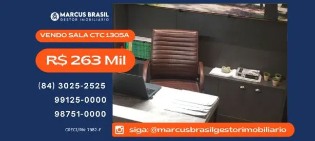 Conjunto Comercial / Sala à venda, 34m² no Lagoa Nova, Natal