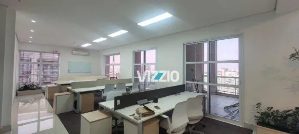 Conjunto Comercial / Sala para alugar, 218m² no Vila Cordeiro, São Paulo