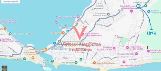 Terreno / Lote / Condomínio à venda, 600m² no Guarani, Saquarema