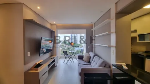 Apartamento com 2 Quartos para alugar, 50m² no Santo Amaro, São Paulo