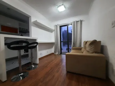 Apartamento com 1 Quarto para venda ou aluguel, 38m² no Vila Andrade, São Paulo