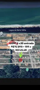 Terreno / Lote / Condomínio à venda, 180m² no Nova Barra Velha, Barra Velha