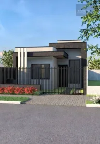 Casa de Condomínio com 3 Quartos à venda, 63m² no Nações, Fazenda Rio Grande