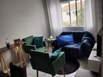 Apartamento com 2 Quartos à venda, 48m² no Jardim Casqueiro, Cubatão