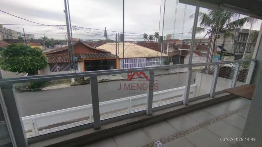 Casa de Condomínio com 2 Quartos para alugar, 68m² no Maracanã, Praia Grande