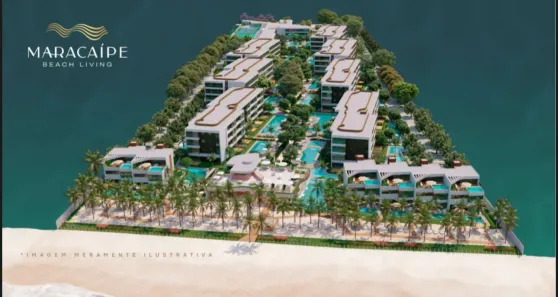 Cobertura com 4 Quartos à venda, 257m² no Maracaipe, Ipojuca