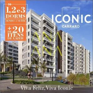 Apartamento com 1 Quarto à venda, 50m² no Condomínio Residencial e Comercial Fazenda Santa Petronilla, Bragança Paulista