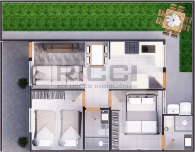 Casa com 2 Quartos à venda, 45m² no Vila São Paulo, Mogi das Cruzes