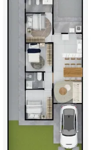 Casa com 2 Quartos à venda, 120m² no Eduardo Gomes, São Cristóvão