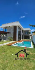 Casa de Condomínio com 8 Quartos à venda, 422m² no Caji, Lauro de Freitas