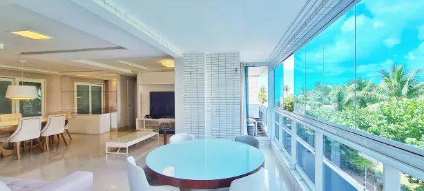 Apartamento com 3 Quartos para alugar, 153m² no Ponta de Campina, Cabedelo