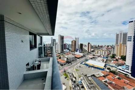Apartamento com 2 Quartos para alugar, 58m² no Tambaú, João Pessoa