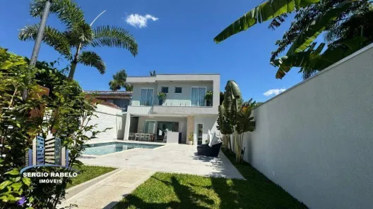 Casa de Condomínio com 4 Quartos para alugar, 240m² no Balneário Praia do Pernambuco, Guarujá