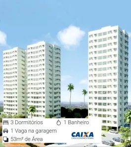 Apartamento com 3 Quartos à venda, 58m² no Artur Lundgren I, Paulista