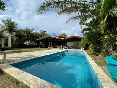 Casa de Condomínio com 5 Quartos à venda, 390m² no Interlagos (Abrantes), Camaçari