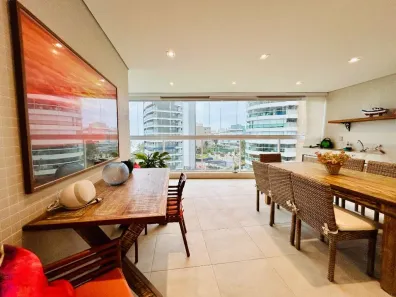Apartamento com 4 Quartos para alugar, 241m² no Riviera, Bertioga