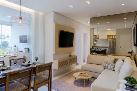 Apartamento com 2 Quartos à venda, 56m² no João Pinheiro, Belo Horizonte