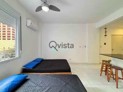 Kitnet com 1 Quarto à venda, 34m² no Pitangueiras, Guarujá