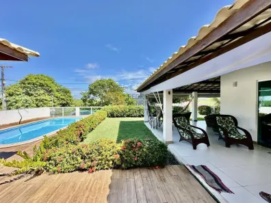 Casa de Condomínio com 3 Quartos à venda, 240m² no Barra do Jacuípe (Monte Gordo), Camaçari