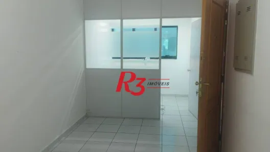 Conjunto Comercial / Sala para alugar, 115m² no Gonzaga, Santos
