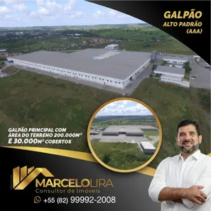 Galpão / Depósito / Armazém com 1 Quarto para venda ou aluguel, 30000m² no Centro, Camaçari