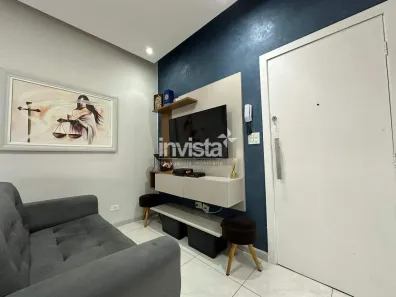 Kitnet com 1 Quarto à venda, 29m² no Pompéia, Santos