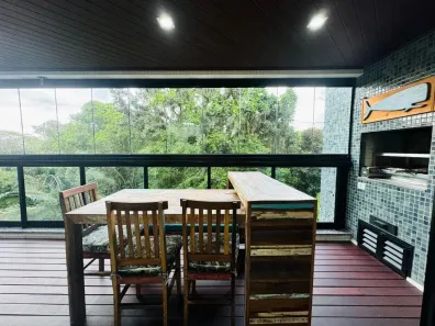 Apartamento com 3 Quartos para alugar, 105m² no Riviera, Bertioga