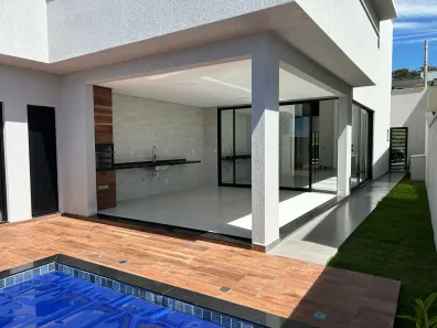 Casa de Condomínio com 3 Quartos à venda, 202m² no Jardins Nápoles, Senador Canedo