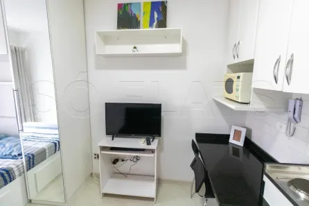 Flat com 1 Quarto para alugar, 27m² no Pinheiros, São Paulo